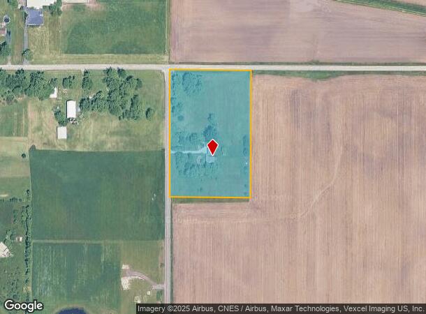  14561 Montgomery St, Hebron, IN Parcel Map