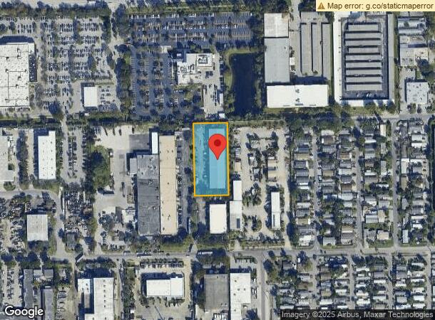  1711 Nw 33Rd St, Pompano Beach, FL Parcel Map