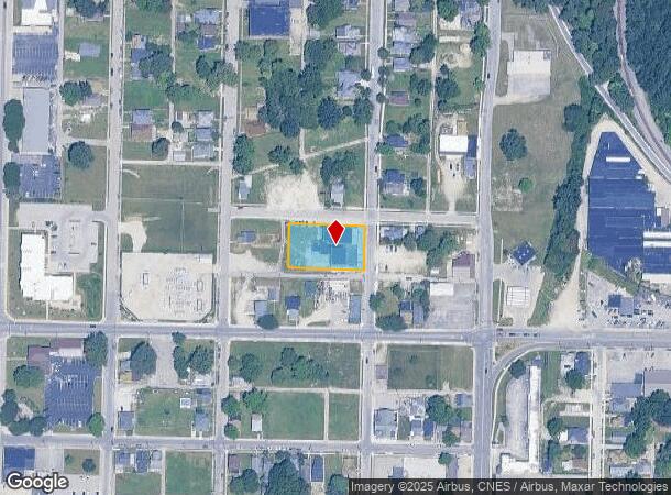 519 N Elm St, Muncie, IN Parcel Map