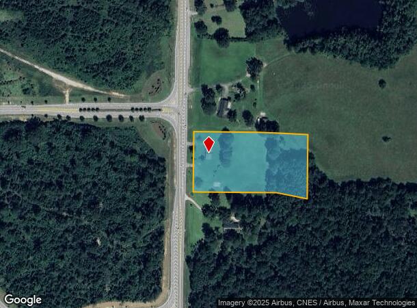  1553 Appling Harlem Rd, Appling, GA Parcel Map