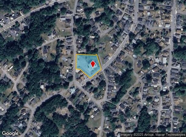  164 S Main St, Carbondale, PA Parcel Map