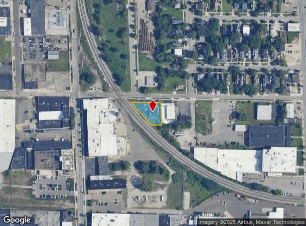  120 Stevens St Sw, Grand Rapids, MI Parcel Map