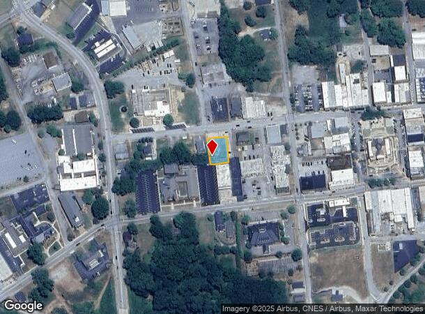  221 W Laurens St, Laurens, SC Parcel Map