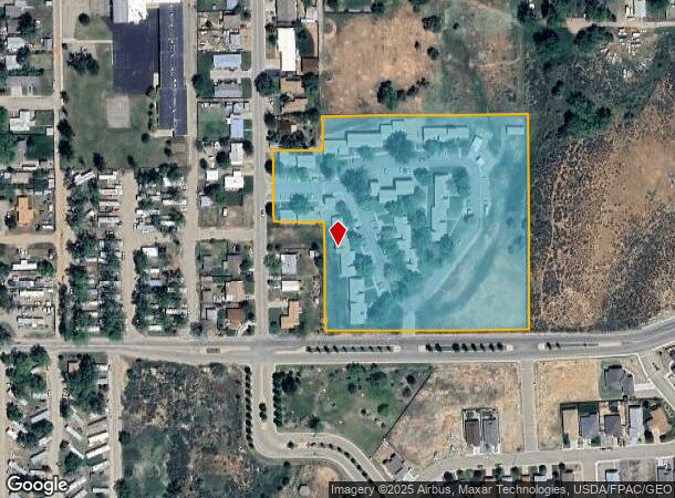 516 S Madison St, Cortez, CO Parcel Map