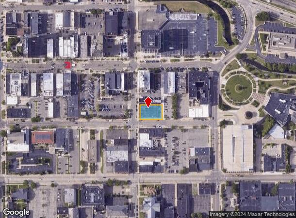  135 S Mechanic St, Jackson, MI Parcel Map