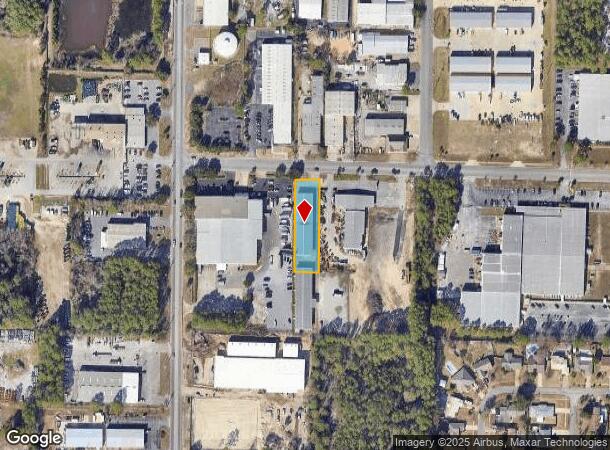  706 Anchors St Nw, Fort Walton Beach, FL Parcel Map