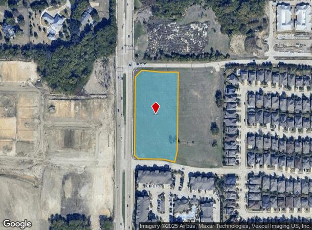 4351 S Custer Rd, Mckinney, TX Parcel Map