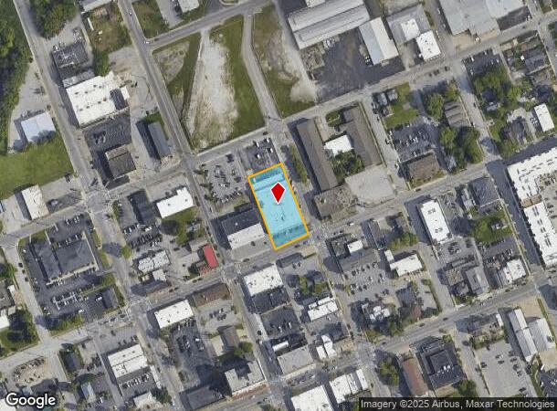 Corner Elm & Bank, New Albany, IN Parcel Map