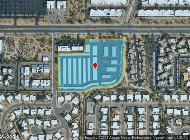 8950 E Speedway Blvd, Tucson, AZ Parcel Map
