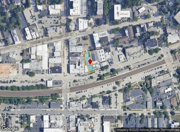 536 Crescent Blvd, Glen Ellyn, IL Parcel Map