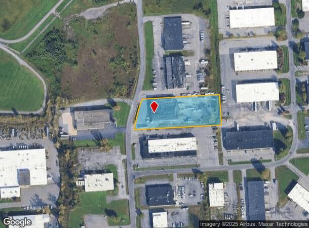  6059 Corporate Dr, East Syracuse, NY Parcel Map