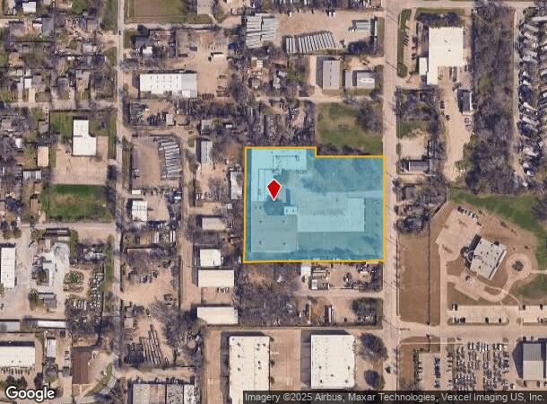 1235 N Union Bower Rd, Irving, TX Parcel Map
