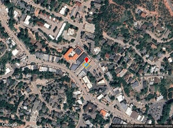  13 Arcade, Manitou Springs, CO Parcel Map