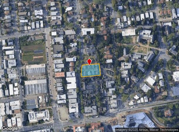  1771 Spruce St, Berkeley, CA Parcel Map