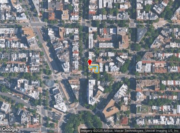  1603 19Th St Nw, Washington, DC Parcel Map