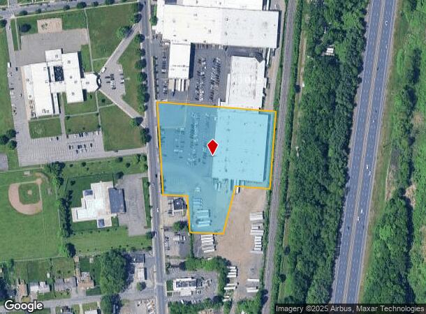 739 Meadow St, Chicopee, MA Parcel Map