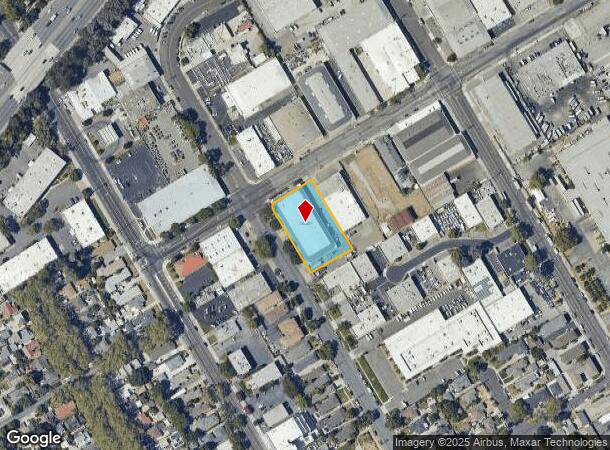  206 Commercial St, San Jose, CA Parcel Map