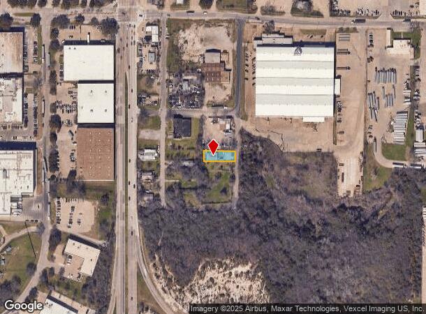  2003 Brundrette St, Dallas, TX Parcel Map