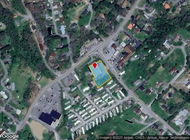  3523 Maple Acres Rd, Princeton, WV Parcel Map