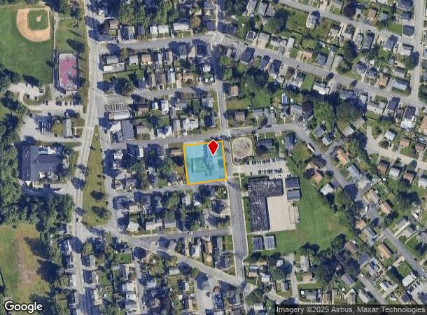181 Princess Ave, Cranston, RI Parcel Map