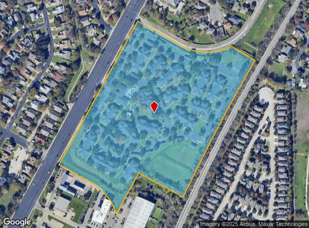  9323 Menchaca Rd, Austin, TX Parcel Map