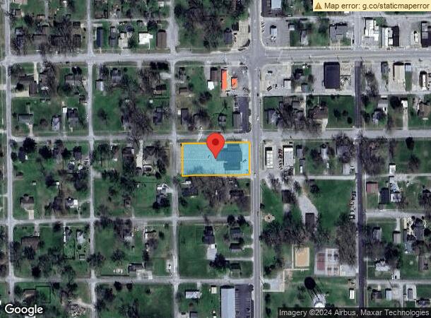  201 S Park St, Sesser, IL Parcel Map