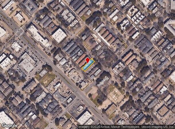  4015 Bowser Ave, Dallas, TX Parcel Map