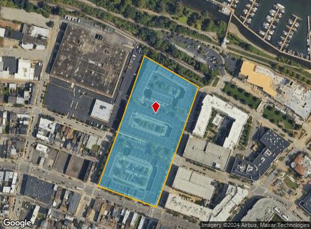  2501 E Carson St, Pittsburgh, PA Parcel Map