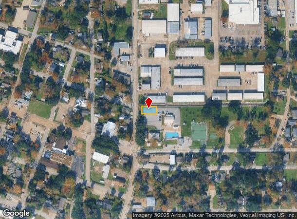  120 N Houston Ave, Humble, TX Parcel Map