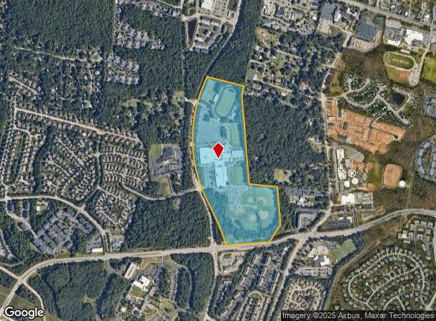 401 Charter Colony Pkwy, Midlothian, VA Parcel Map