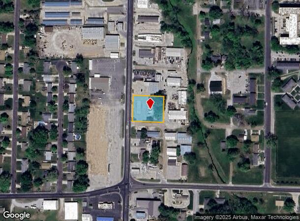  1426 S Odell Ave, Marshall, MO Parcel Map