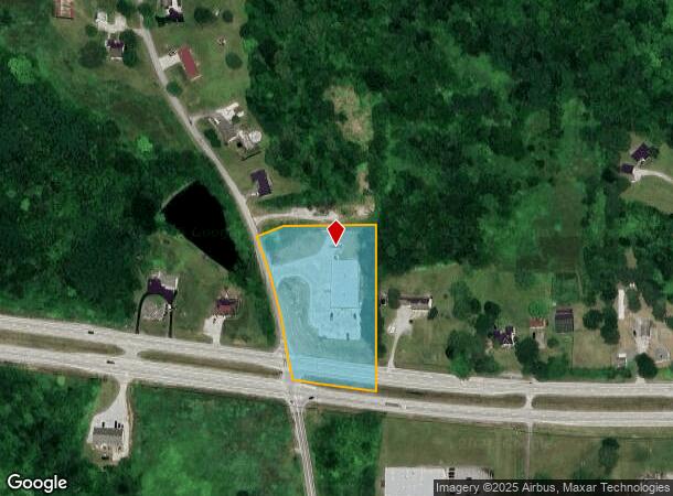  10768 Gatch Hill Rd, Aurora, IN Parcel Map