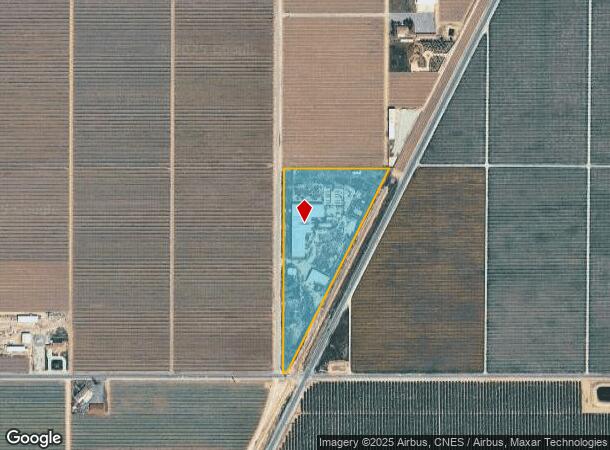13074 Zachary Ave, Mc Farland, CA Parcel Map