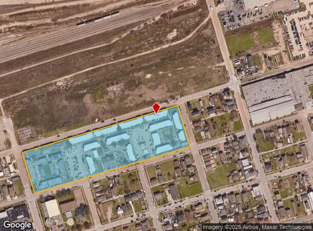 3916 Winnie St, Galveston, TX Parcel Map