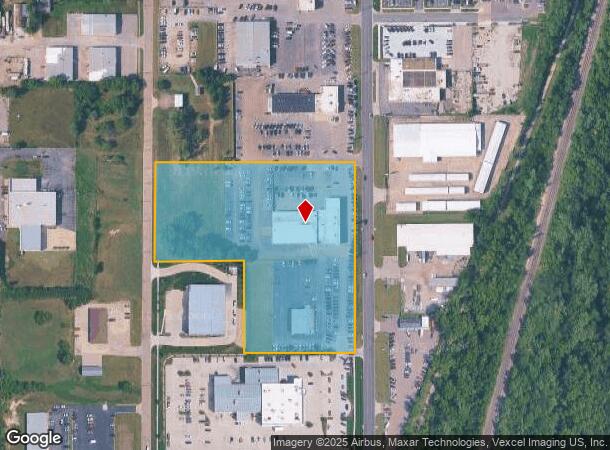  3137 S Kansas Ave, Topeka, KS Parcel Map