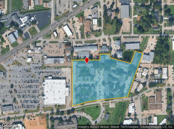 1110 Graham Dr, Tomball, TX Parcel Map