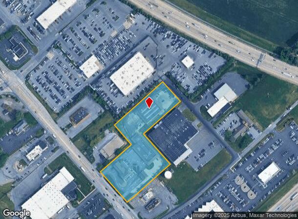  1417 Manheim Pike, Lancaster, PA Parcel Map