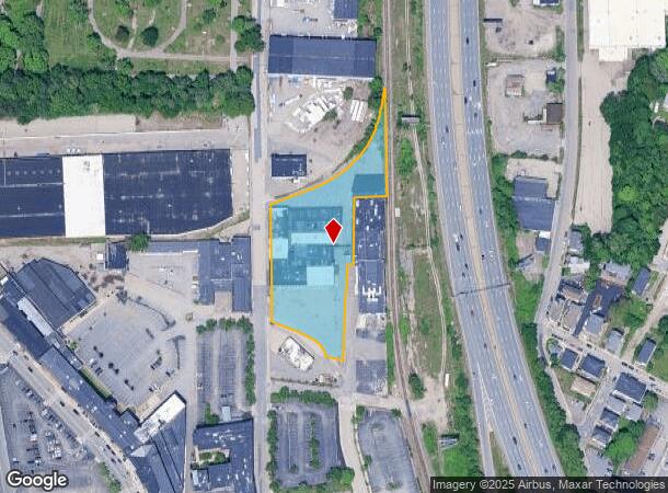  100 Prescott St, Worcester, MA Parcel Map