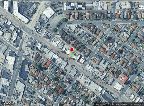  5261 E Beverly Blvd, Los Angeles, CA Parcel Map