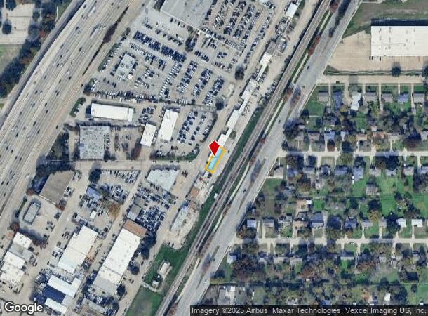  604 N Interurban St, Richardson, TX Parcel Map