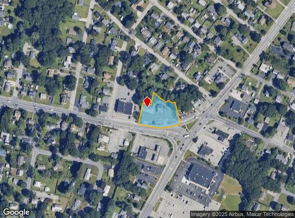  150 Central Ave, Seekonk, MA Parcel Map
