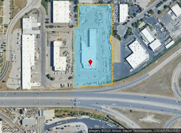 2055 S Pioneer Rd, Salt Lake City, UT Parcel Map