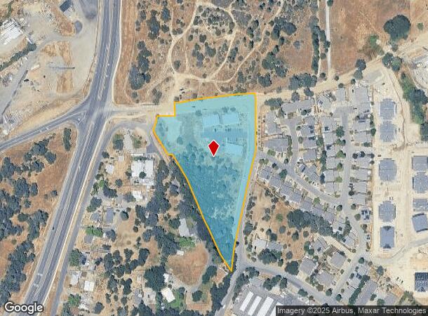 577 Racquet Way, Diamond Springs, CA Parcel Map