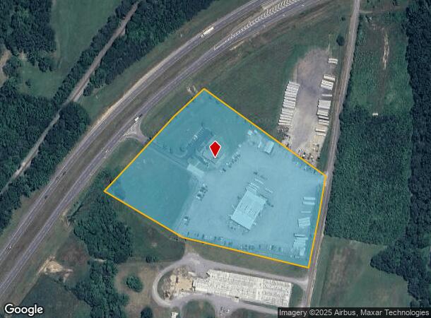  6300 New Calhoun Hwy Ne, Rome, GA Parcel Map