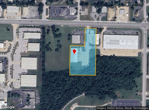 1402 W Hudson Rd, Rogers, AR Parcel Map