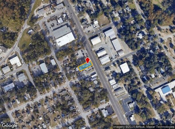 1842 Carolina Beach Rd, Wilmington, NC Parcel Map