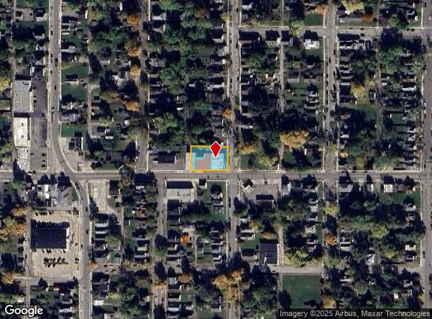  1018 S E St, Richmond, IN Parcel Map