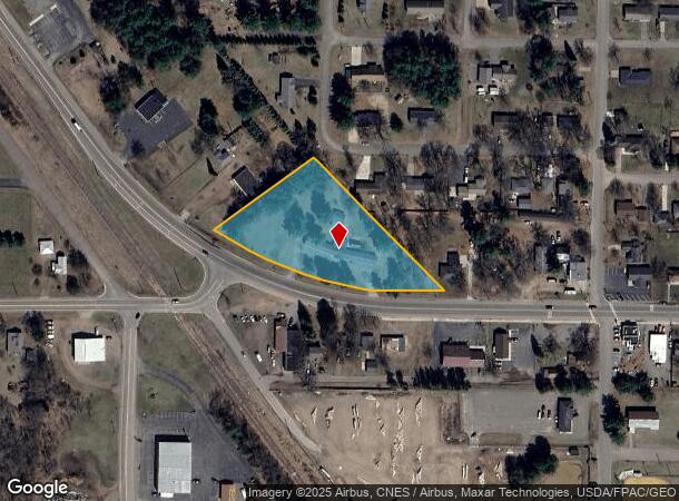 1002 Dallas St, Chetek, WI Parcel Map