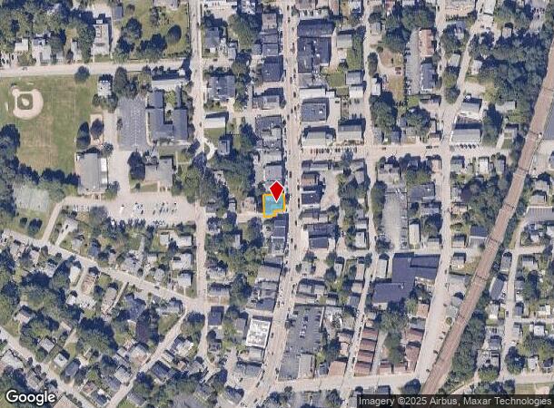  247 Main St, East Greenwich, RI Parcel Map