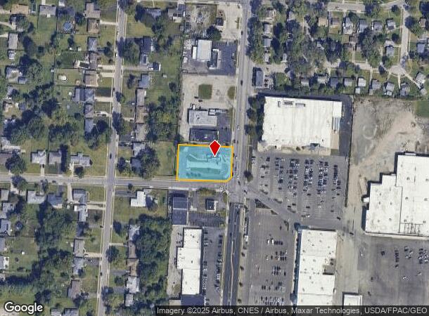  837 S Hamilton Rd, Columbus, OH Parcel Map